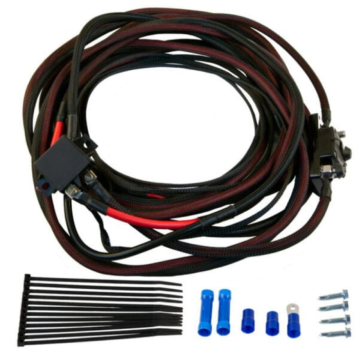 Aeromotive Fuel Pump 60-Amps Deluxe Wiring Harness Red And Black 16308