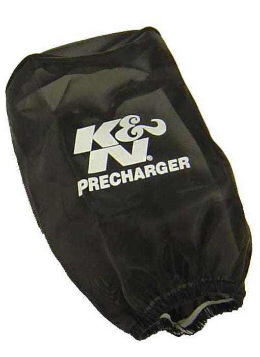 K&N Precharger Air Filter Wrap Round Straight Black 3.5in ID x 6in H RU-0520PK