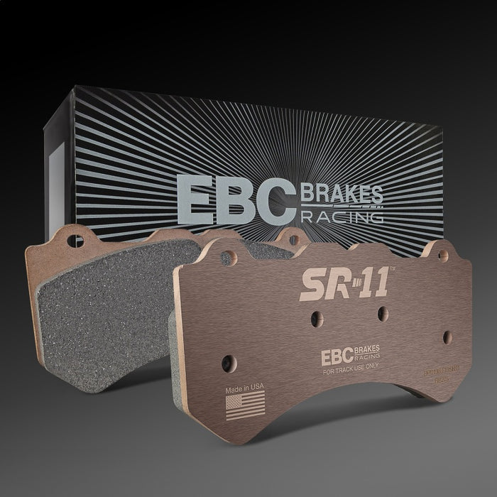 EBC Racing 2009+ AC MK VI 6.2L SR-11 Sintered Race Front Brake Pads DP82070.16SR11