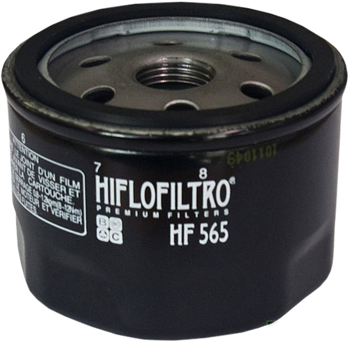 Hiflofiltro HF565 Premium Oil Filter, Black