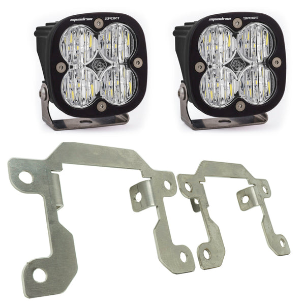 Baja Designs 2019 Ford Ranger Squadron Sport Fog Pocket Kit 447607