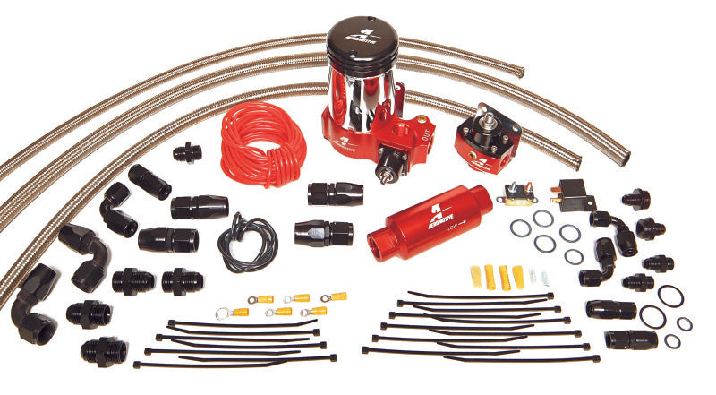 Aeromotive A2000 Complete Drag Race Fuel System for Single Carb 17203