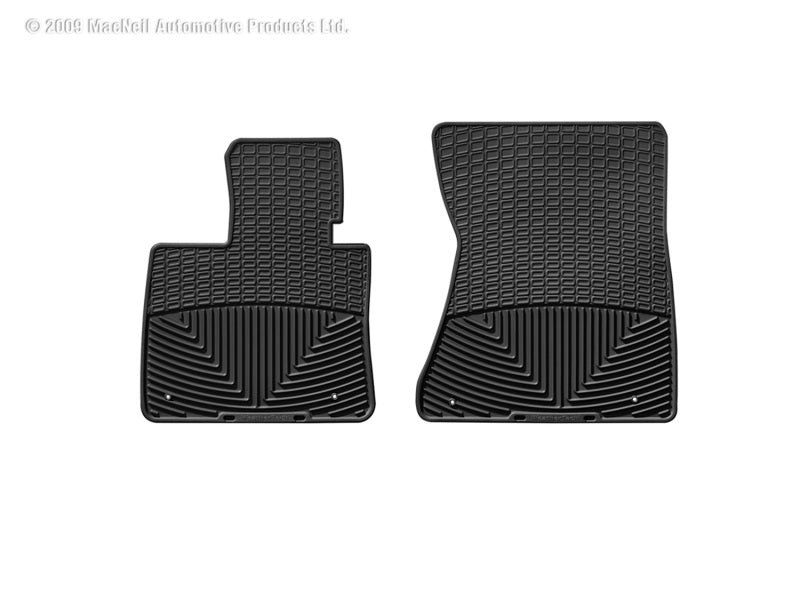 WeatherTech 07-13 BMW X5 Front Rubber Mats Black W74