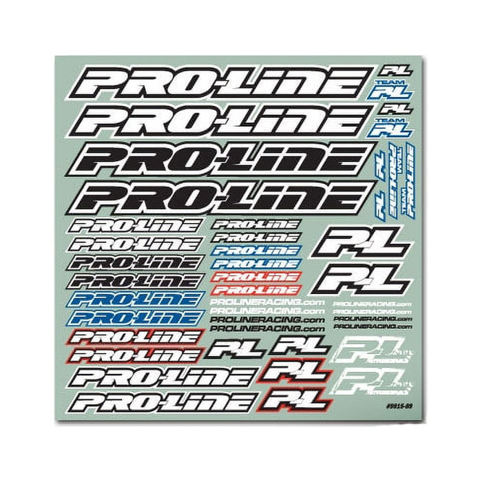 Proline Racing PRO991533 Proline Team Decals Spare Parts Set, Black