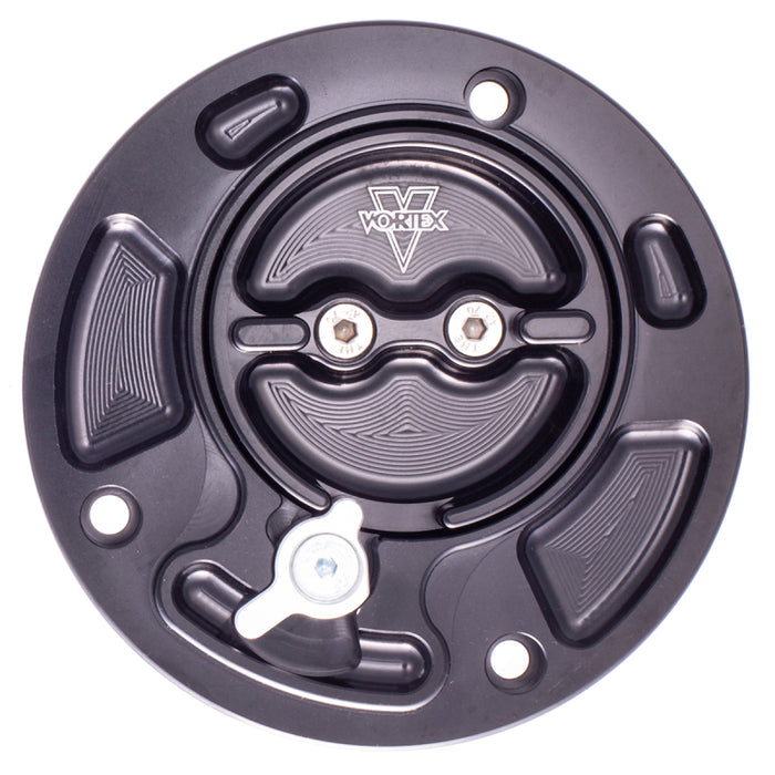 Vortex Racing V3 Fuel Cap Kawasaki- Black GC430K