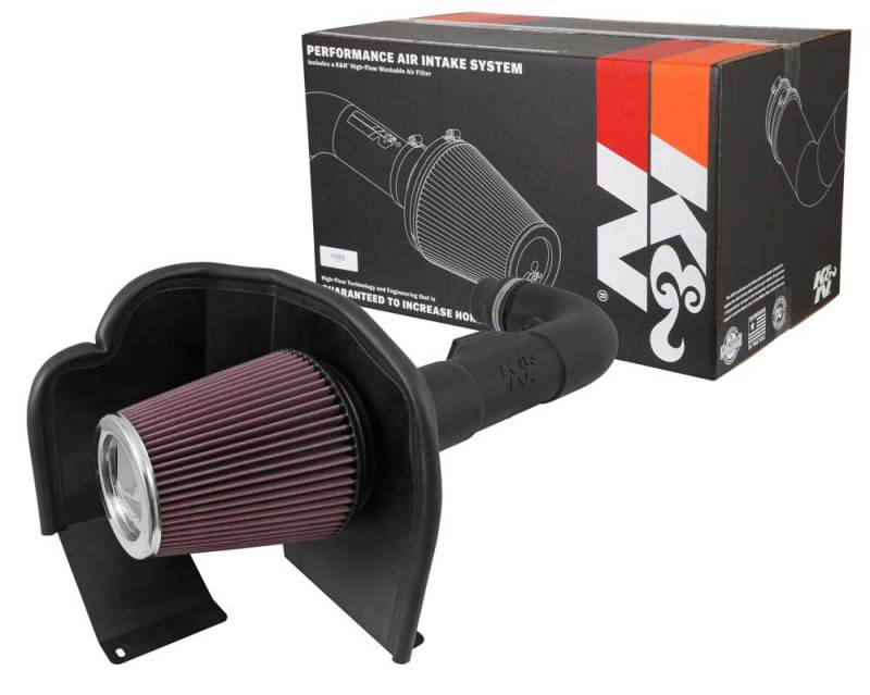 K&N 2014 CHEVROLET/GMC Silverado & Sierra V6 4.3L Performance Air Intake System 57-3085