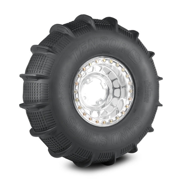 Tensor Tire Sand Series Hard Compound Rear Tire 33x13 (Wheel Diam. 15) 14 Paddles 1in TS331315SSR