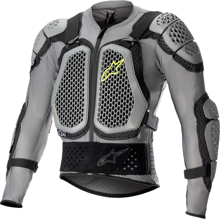 Alpinestars Bionic Action V2 Jacket (Gray Black Yellow Fluo, Small)