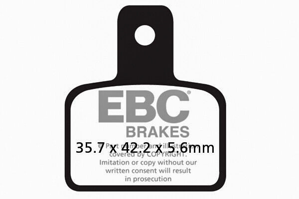 EBC Brakes FA495X X-Series Carbon Brake Pads