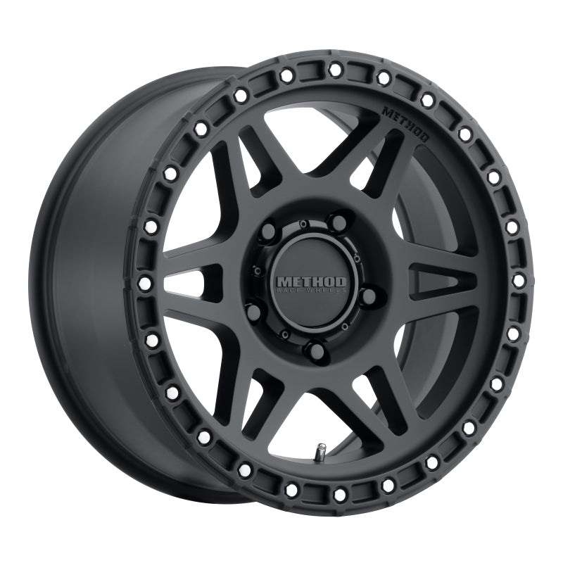 Method MR312 17x9 -12mm Offset 5x5 71.5mm CB Matte Black Wheel MR31279050512N