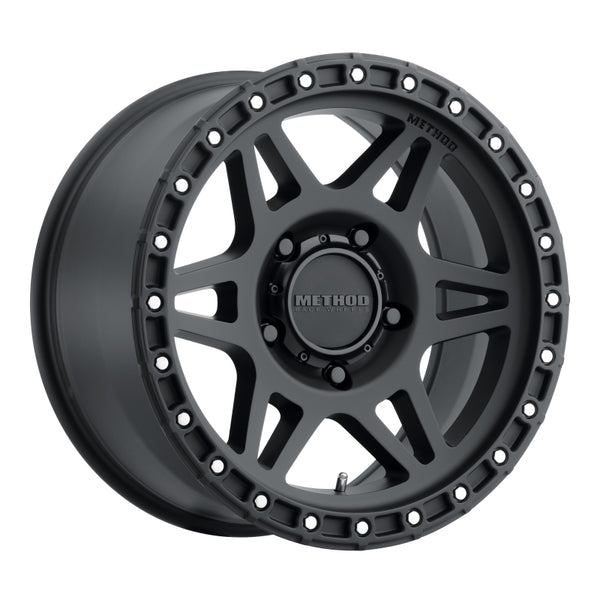 Method MR312 17x9 -12mm Offset 5x5 71.5mm CB Matte Black Wheel MR31279050512N