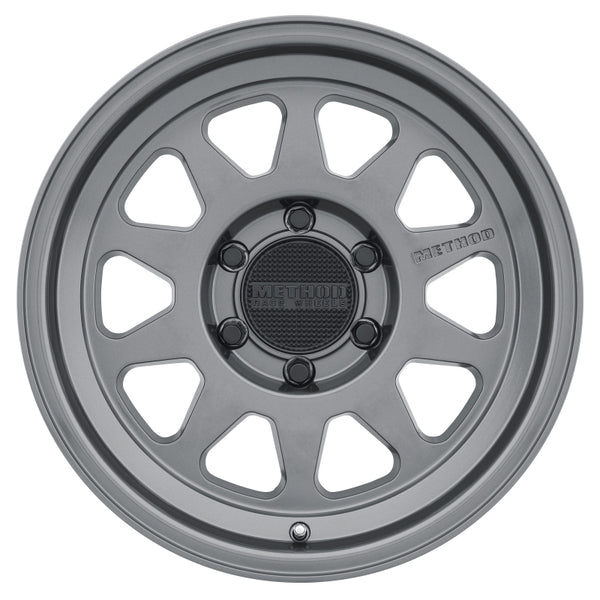 Method MR316 17x8.5 0mm Offset 6x135 87mm CB Gloss Titanium Wheel MR31678516800
