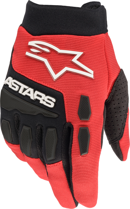 Alpinestars Youth & Kids Full Bore Gloves Bright Red/Black Ym (3543622-3031-M)