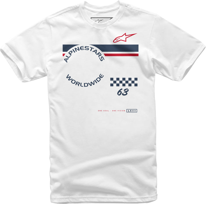 Alpinestars 1139-72250-20-2XL Collection Tee - White (2X)