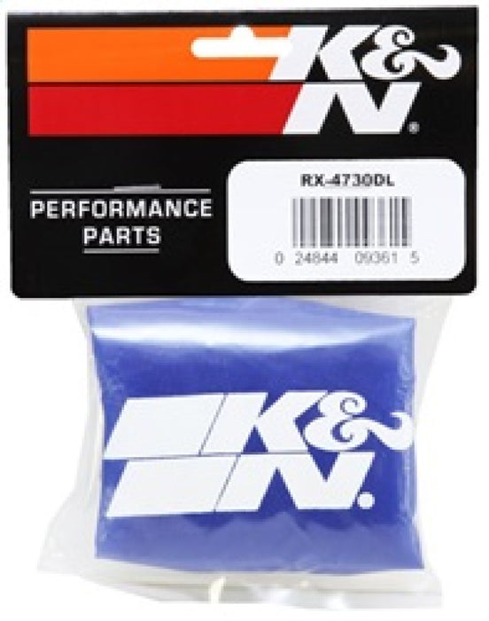 K&N Rx-4730Dl Blue Drycharger Filter Wrap For Your Ru-4730 Filter RX-4730DL