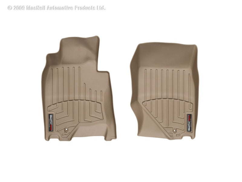 WeatherTech 07-13 Compatible with Infiniti G35 Front FloorLiner Tan 451561