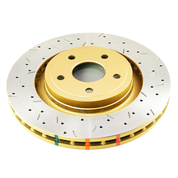 DBA 06-10 compatible with Jeep Grand Cherokee SRT-8 360mm Dia Front Drilled & Slotted T3 4000 Series Rotor 42532XS