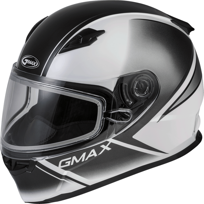 FF-49S Full-FACE Hail Snow Helmet White/Black XL