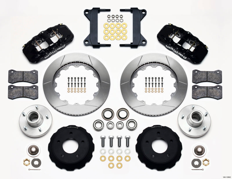 Wilwood AERO6 Front Hub Kit 14.00 Chevy C-10 60-87 CPP Drop Spindle 140-13692