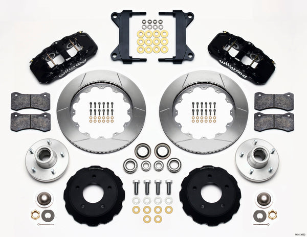 Wilwood AERO6 Front Hub Kit 14.00 Chevy C-10 60-87 CPP Drop Spindle 140-13692