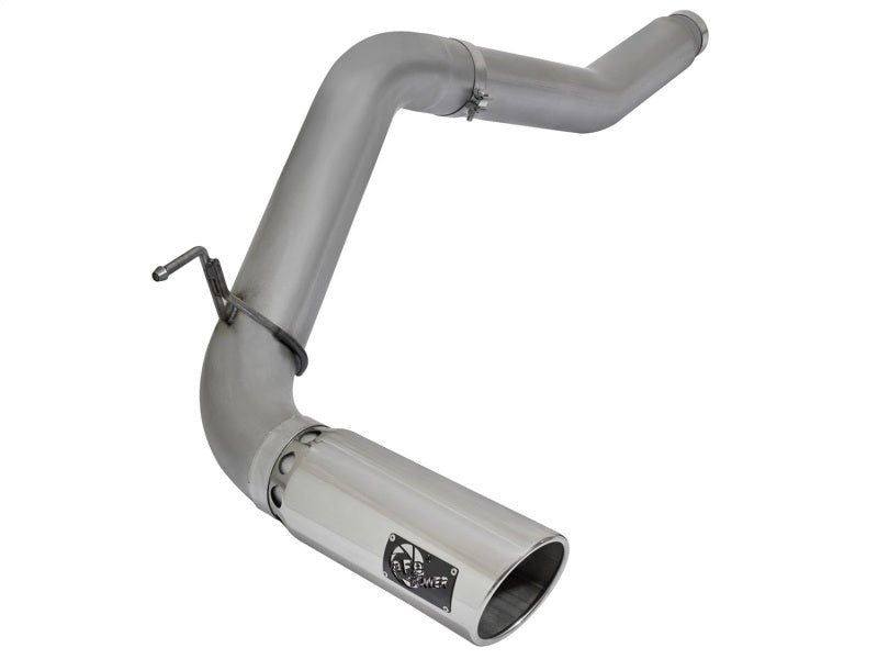 aFe LARGE Bore HD Exhausts 5in DPF-Back SS-409 2016 Compatible with Nissan Titan XD V8-5.0L CC/SB (td) 49-46112-P