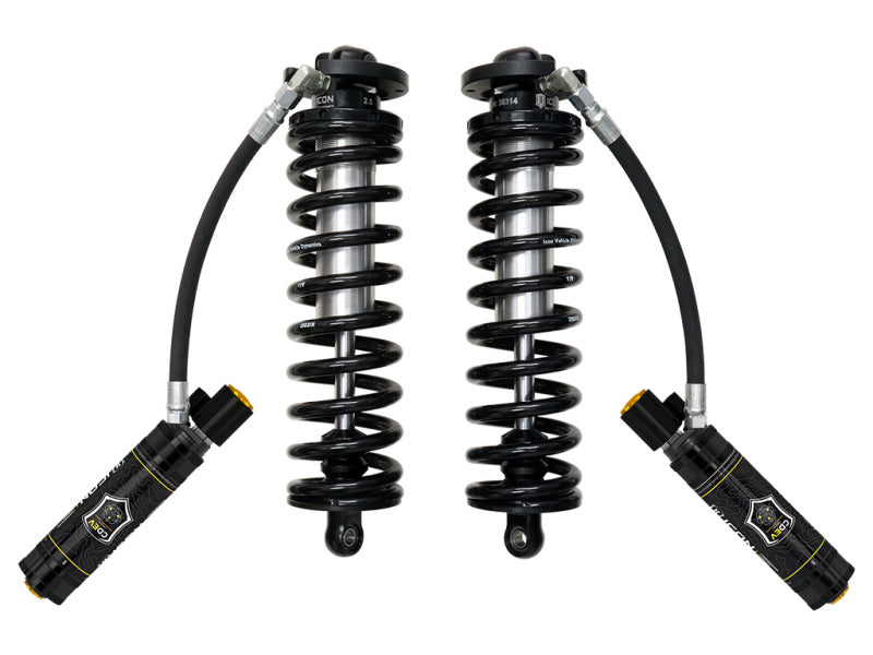 Icon 2017-Up Ford Super Duty 4Wd 2.5-3" Lift 2.5 Vs Remote Reservoir Cdev Bolt In Coilover Conversion Kit 61720E