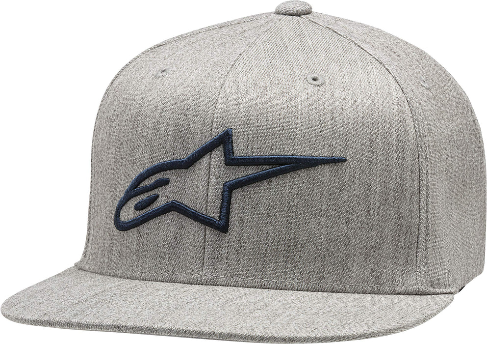 Alpinestars Standard Ageless Flatbill Hat Grey Heather/Navy Sm/Md, Multi, one_Size