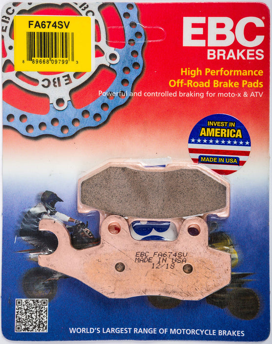 EBC FA674SV SV Series Severe Duty Disc Brake Pads