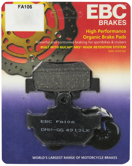 EBC Brakes FA106 Disc Brake Pad Set