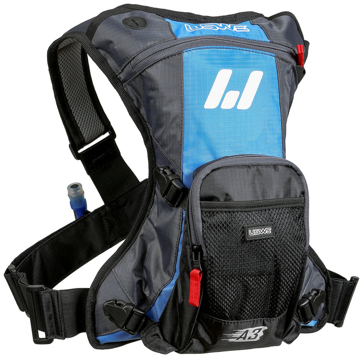 USWE Sports A3 Challenge 201230 Adults' Hydration Backpack Cyan/Grey 38.0 x 32.0 x 8.0 cm 15 L