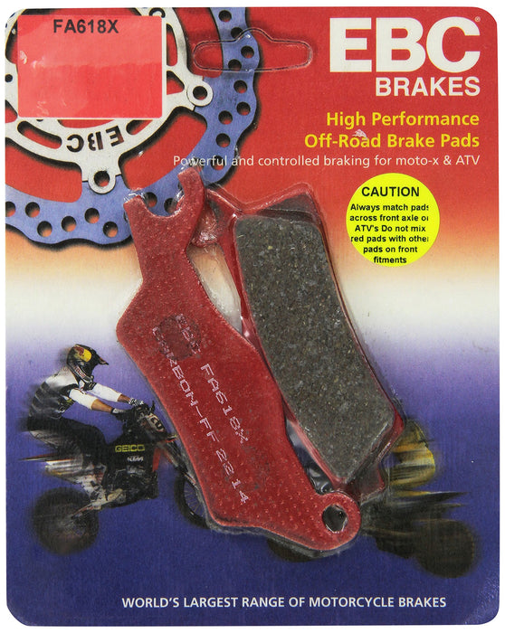 EBC Brakes FA618X Carbon X Series Disc Brake Pad