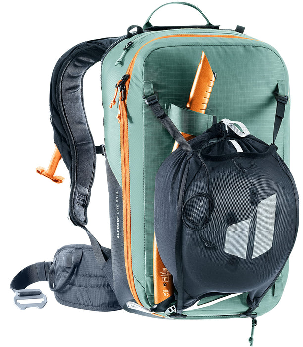 Deuter Alproof Lite 20 Women's Avalanche Backpack - Jade-Black