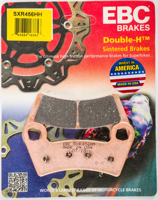 EBC Brakes SXR456HH SXR Side Race Formula Brake Pads, black