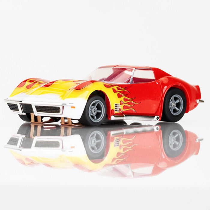 AFX Corvette 1970 Red/Yellow Wildfire AFX22055