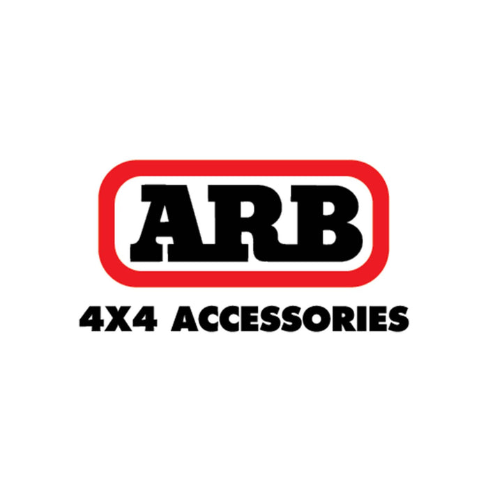 Arb Nudge Bar Front Gray Powdercoat Provision For Driving Lights And Cb Antenna Nudge Bar 3105020