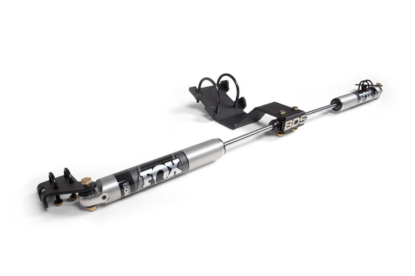 BDS Dual Steering Stabilizer Kit W/ 2.0 Performance Shocks, Fits 0-2 Inch Lift Fits Ford F250/F350 Super Duty 05-25 4WD 2033DF