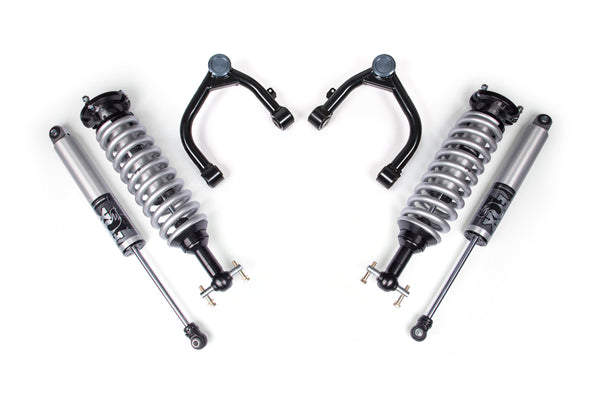 BDS 2019-2025 Fits Chevrolet Silverado Tb 1500 GMC Sierra AT4 1500 0" Coilover Upgrade Kit, 0" Rear Lift, Block FOX 2.5 Ifp Ps C/o, FOX 2.5 Ifp Ps Shocks 789FPS