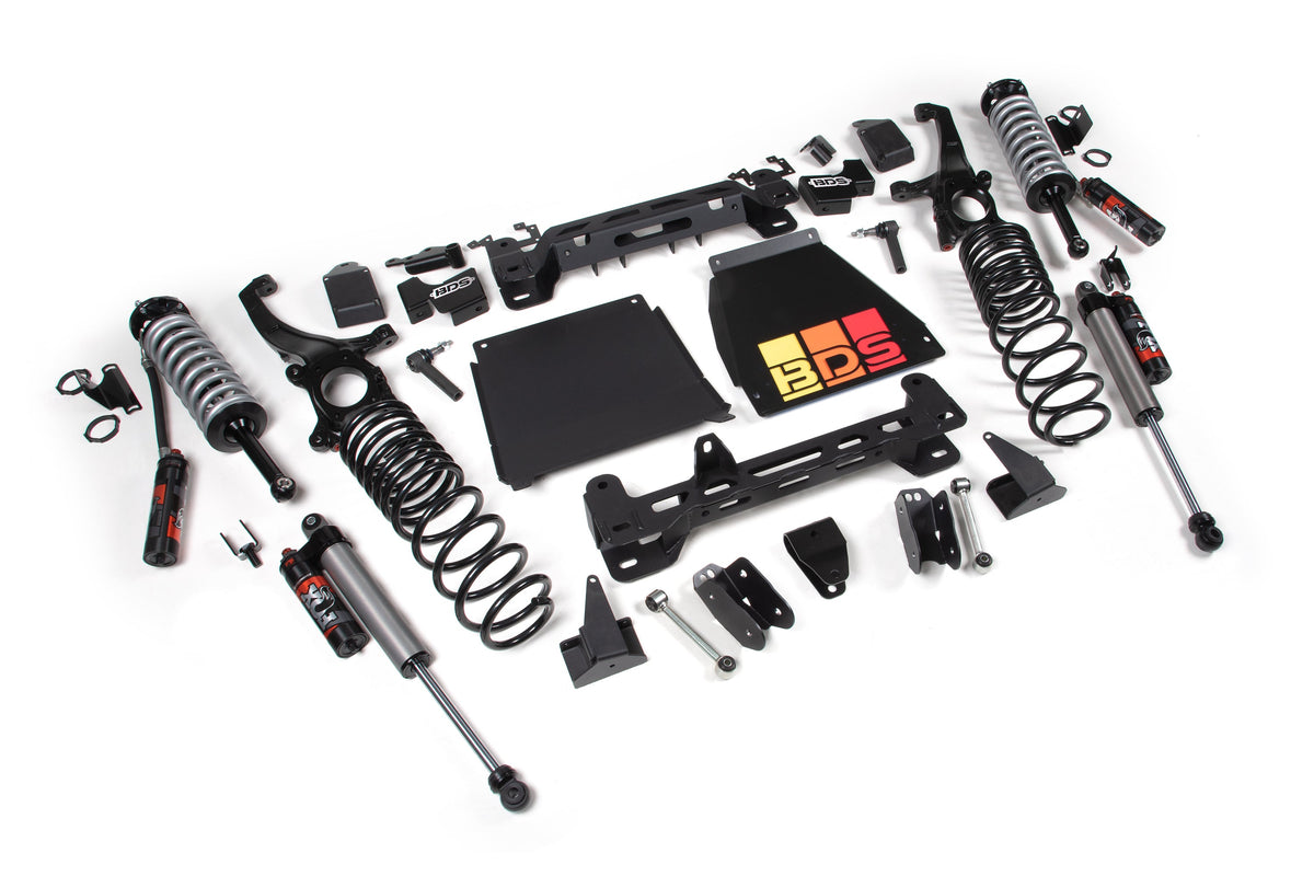 BDS 2022-2024 Fits Toyota Tundra 4WD 5" Suspension Lift Kit, 4" Rear, Coil Spring - FOX 2.5 Pes C/o Front, FOX 2.5 Pes Rear 839PES