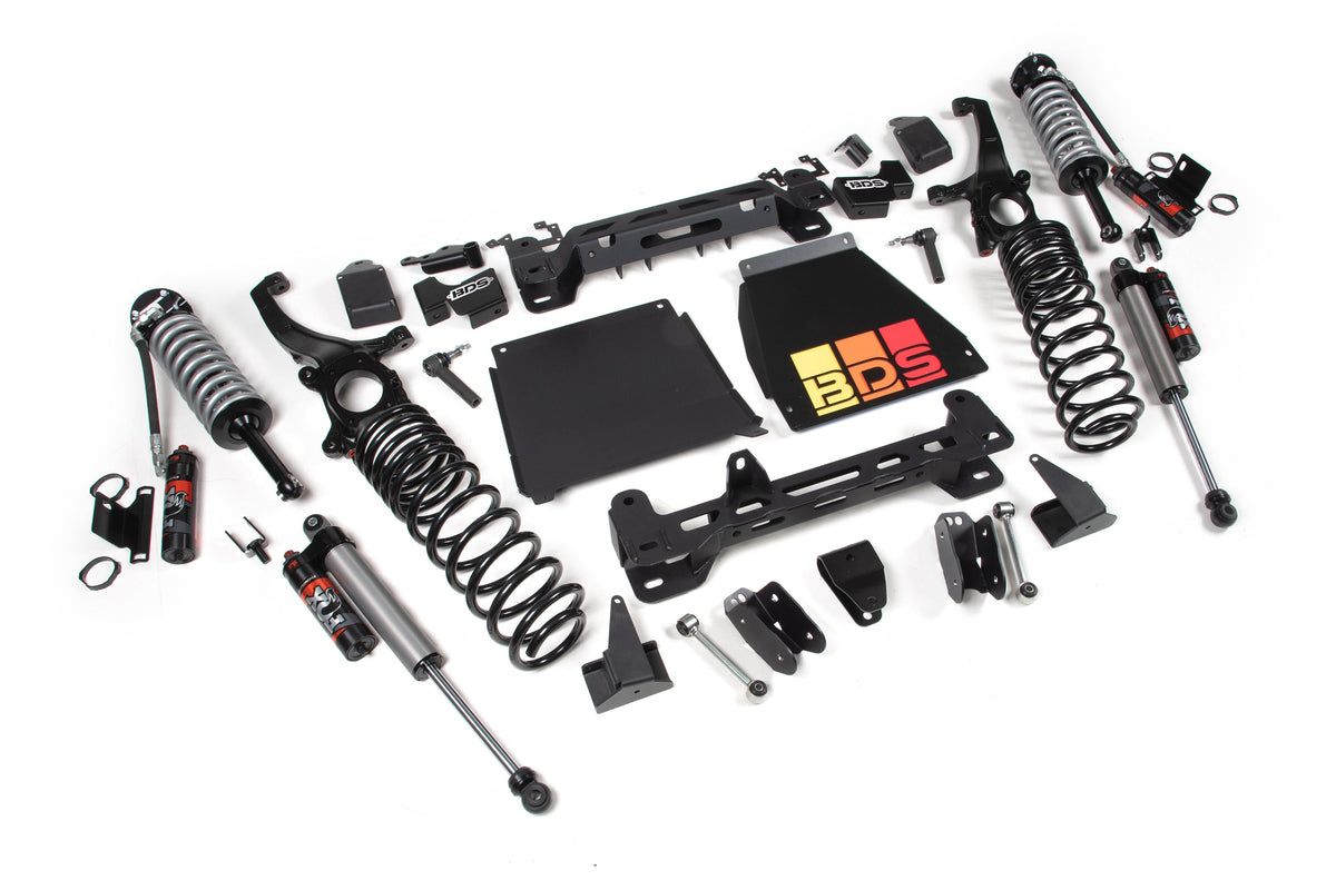 BDS 2022-2024 Fits Toyota Tundra 4WD 7" Suspension Lift Kit, 5" Rear, Coil Spring - FOX 2.5 Pes C/o Front, FOX 2.5 Pes Rear 840PES