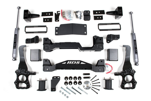 BDS 6 Inch Lift Kit, Fits Ford F150 2014 4WD 1921FS