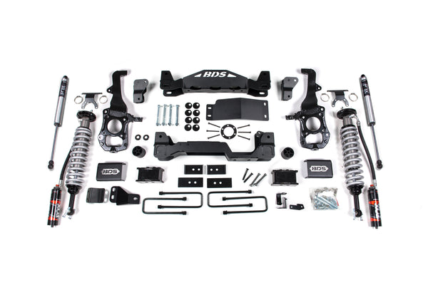 BDS 4 Inch Lift Kit 2.5 Performance Elite Coil-over, Fits Ford F150 21-25 4WD 1903FPE