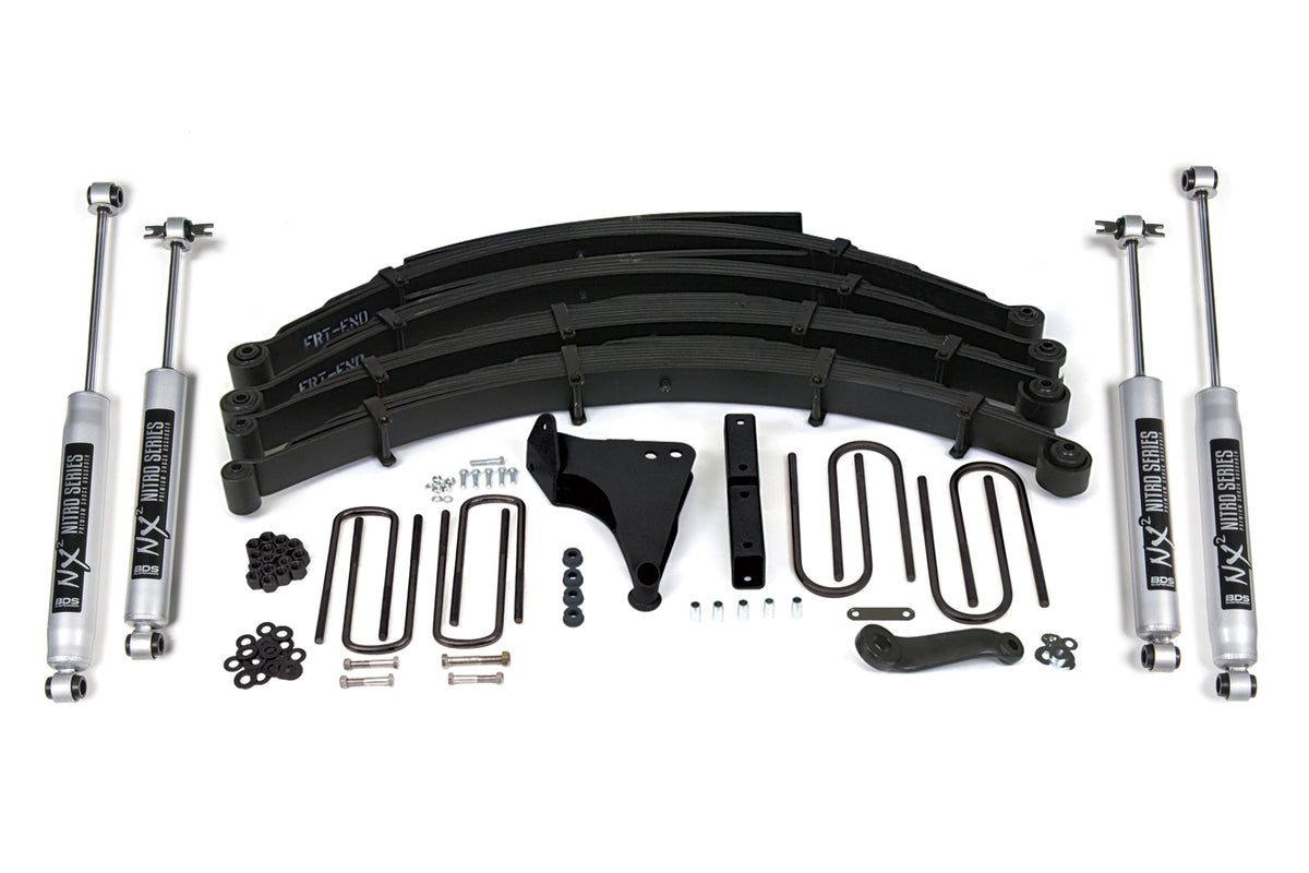 BDS 8 Inch Lift Kit, Fits Ford F250/F350 Super Duty 99-04 4WD 312H