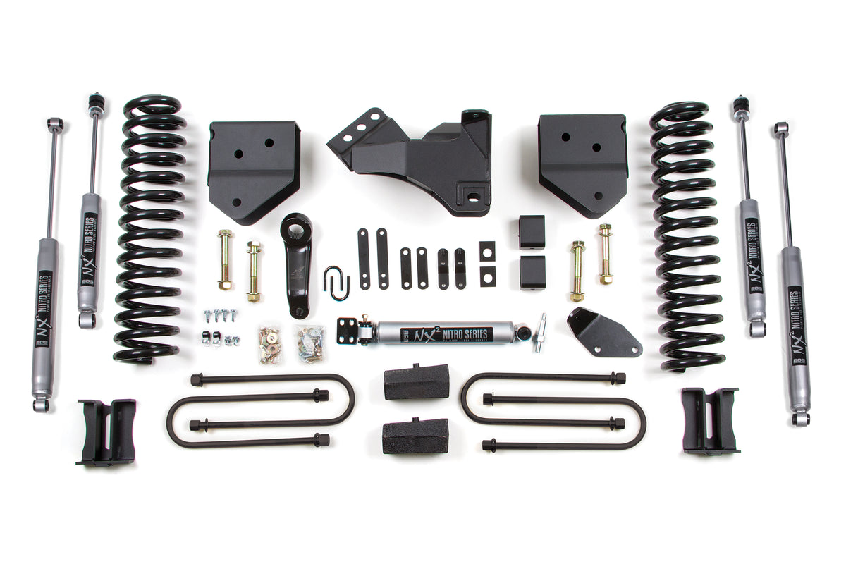 BDS 4 Inch Lift Kit, Fits Ford F250/F350 Super Duty 08-10 4WD Diesel 554H