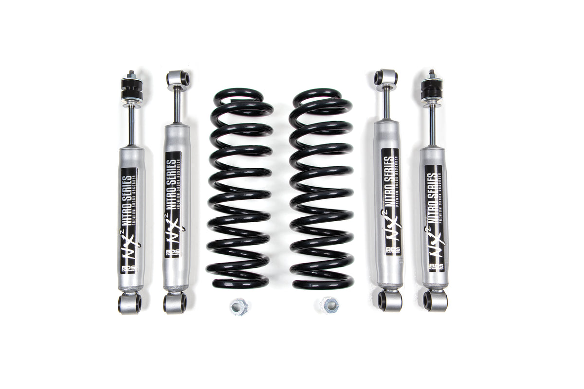 BDS 2 Inch Leveling Kit, Fits Ford F150/Bronco 80-96 4WD 383H