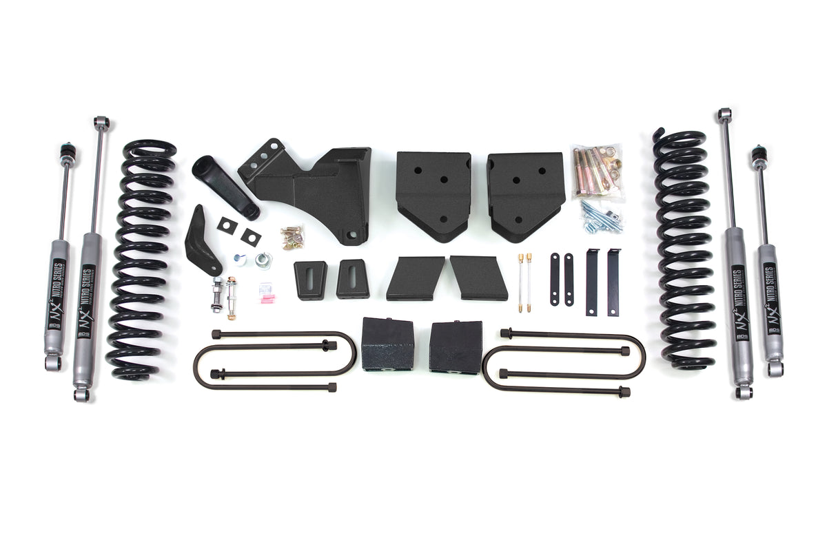 BDS 6 Inch Lift Kit, Fits Ford F250/F350 Super Duty 08-10 4WD Diesel 558H