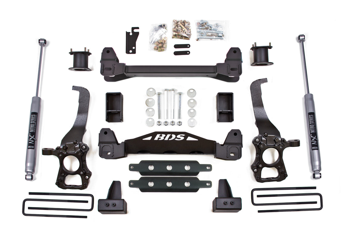 BDS 4 Inch Lift Kit, Fits Ford F150 09-13 2WD 599FS