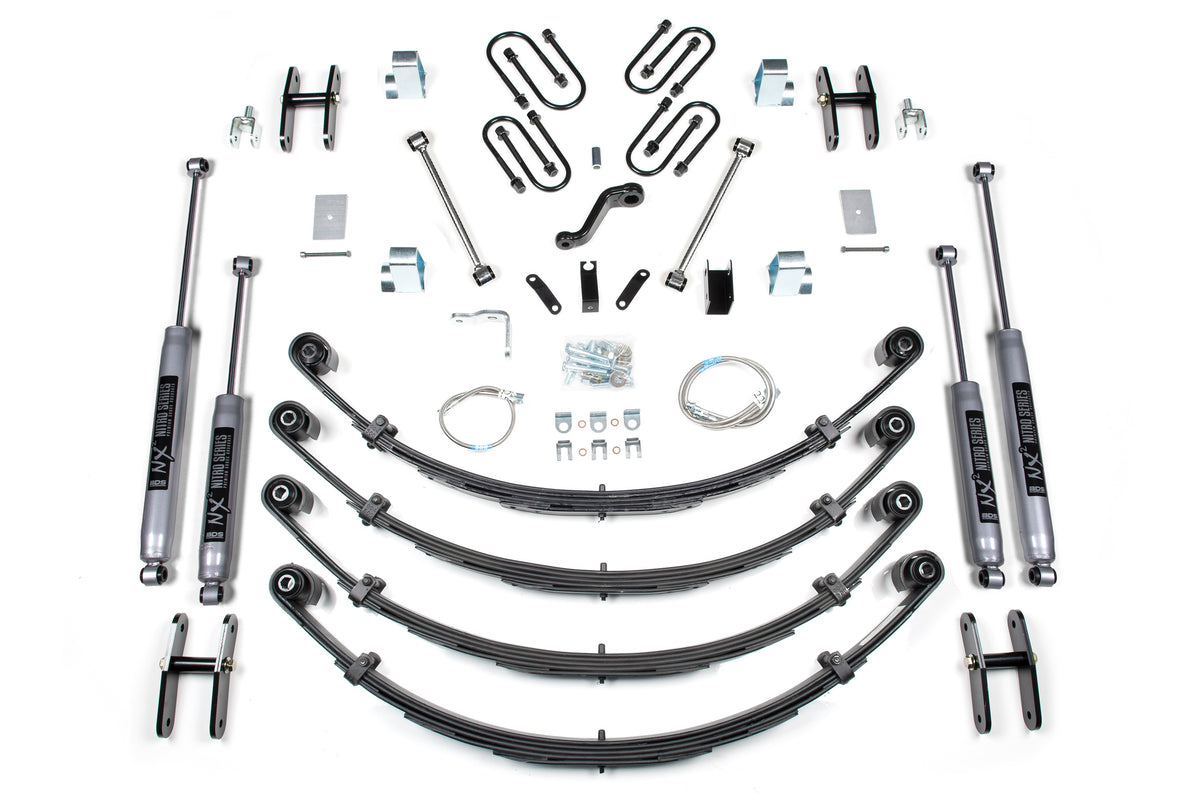 BDS 6 Inch Lift Kit, Fits Jeep Wrangler YJ 87-95 1432H