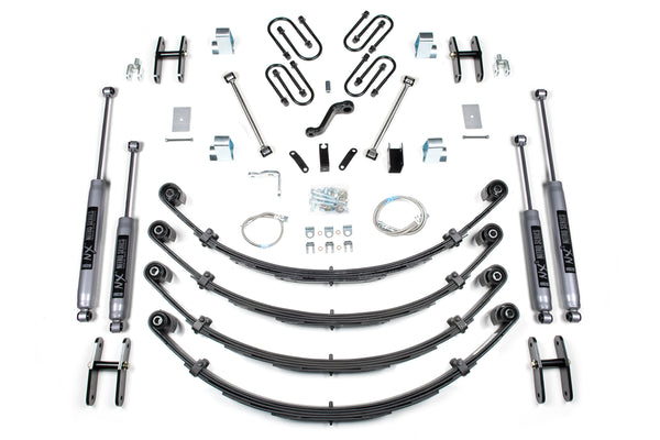 BDS 6 Inch Lift Kit, Fits Jeep Wrangler YJ 87-95 1432H