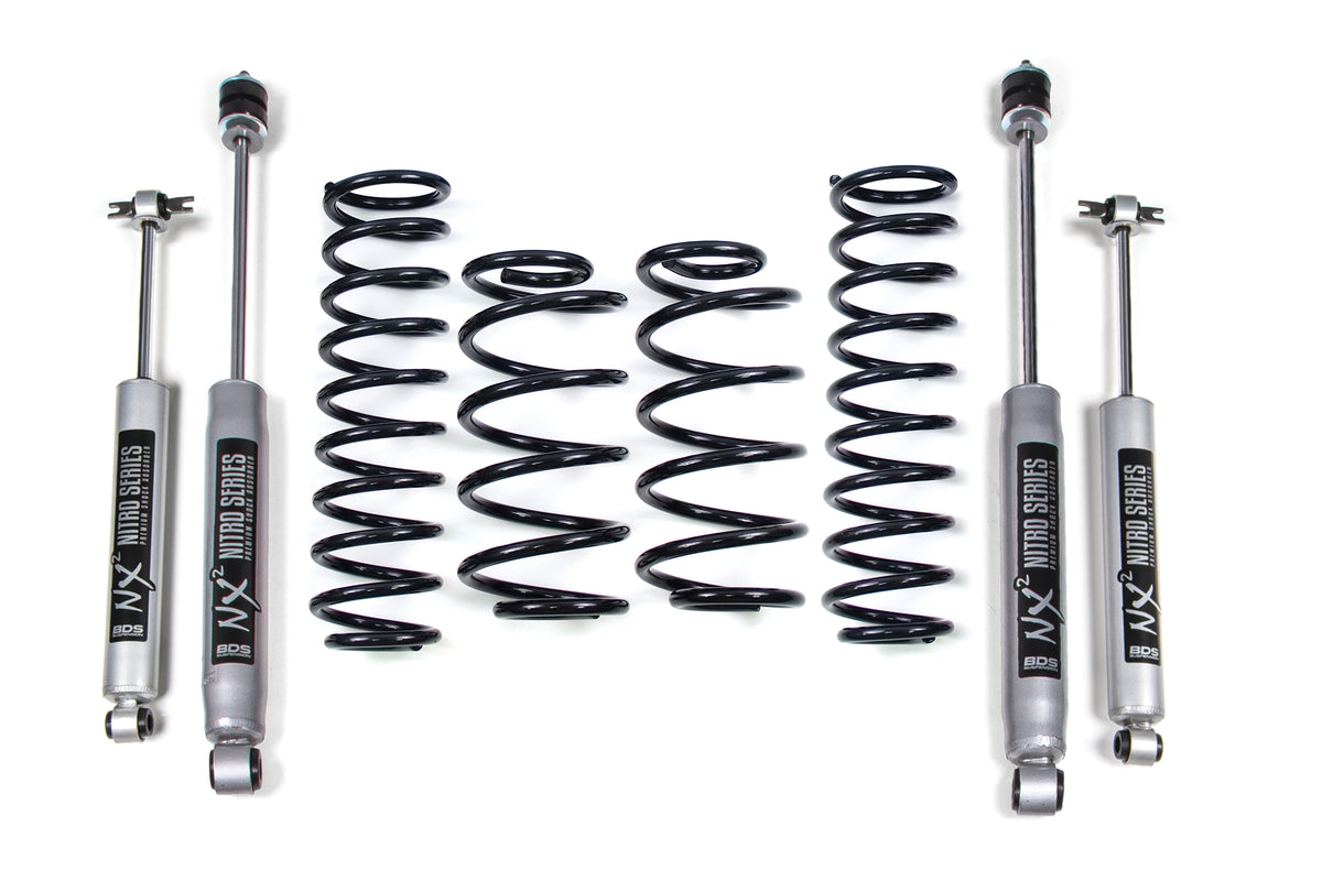 BDS 2 Inch Lift Kit, Fits 1997-2006 Fits Jeep Wrangler 417FS