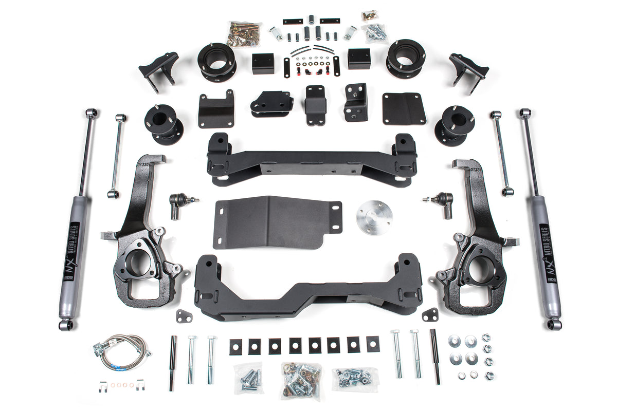 BDS 4 Inch Lift Kit Fits RAM 1500 W/ Air Ride 13-18 4WD 1623H